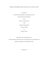 Improved Performability of Disk Arrays by the Use of Fuzzy Control