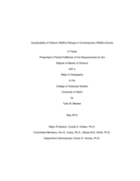 Sustainability of Historic Wildfire Refugia in Contemporary Wildfire Events