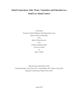 Island Connections: Soils, Water, Vegetation, and Education in a Small Low Island Context