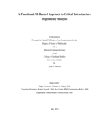 A Functional All-Hazard Approach to Critical Infrastructure Dependency Analysis