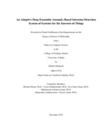 An Adaptive Deep-Ensemble Anomaly-Based Intrusion Detection System-of-Systems for the Internet-of-Things