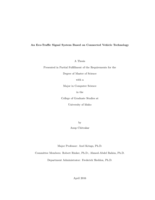 An  Eco-Traffic Signal System Based on Connected Vehicle Technology