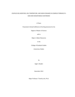 COUPLED SOIL MOISTURE, SOIL TEMPERATURE, AND SNOW DYNAMICS IN COMPLEX TERRAIN OF A SEMI-ARID MOUNTAINOUS WATERSHED
