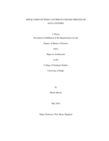 Application of Wind Catcher in Cooling Process of Data Centers