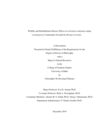 Wildfire and Rehabilitation History Effects on Artemisia tridentata subsp. wyomingensis Communities Invaded by Bromus tectorum