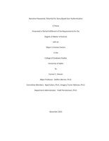 Narrative Passwords: Potential for Story-Based User Authentication