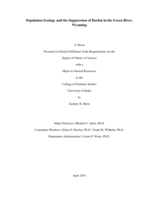 Population ecology and the suppression of Burbot in the Green River, Wyoming