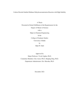 Carbon Dioxide Enabled Methane Dehydroaromatization Reaction with High Stability