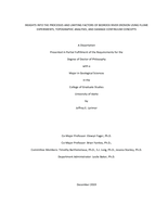 INSIGHTS INTO THE PROCESSES AND LIMITING FACTORS OF BEDROCK RIVER EROSION USING FLUME EXPERIMENTS, TOPOGRAPHIC ANALYSES, AND DAMAGE CONTINUUM CONCEPTS