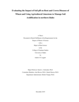 Evaluating the Impact of Soil pH on Root and Crown Diseases of Wheat and Using Agricultural Limestone to Manage Soil Acidification in Northern Idaho