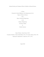 Optimal Routing and Charging of Electric Mobility-on-Demand Systems