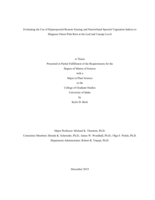 Evaluating the Use of Hyperspectral Remote Sensing and Narrowband Spectral Vegetation Indices to Diagnose Onion Pink Root at the Leaf and Canopy Level