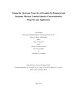 Tuning the Electronic Properties of Graphite for Enhanced and Sustained Electron Transfer Kinetics: Characterization, Properties and Applications