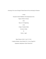Advancing a Post-Anoxic Biological Nutrient Removal Process Selecting for Niltritation