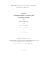 Spatial and Temporal Dynamics of Dissolved Oxygen and Nitrous Oxide Concentrations in the Hyporheic Zone