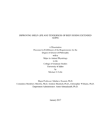 Improving Shelf-Life and Tenderness of Beef During Extended Aging