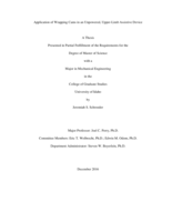 Application of Wrapping Cams in an Unpowered, Upper-Limb Assistive Device