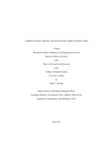 Carbon Stocks and Tillage in Palouse Agricultural Soils