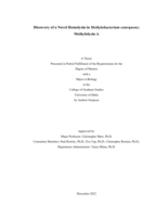 Discovery of a Novel Hemolysin in Methylobacterium extorquens; Methylolysin A