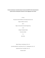 Evaluate and Develop a Correlation between CoreLok and AASHTO T-85 for Determining the Specific Gravity and Absorption Properties of Coarse Aggregates used in Idaho