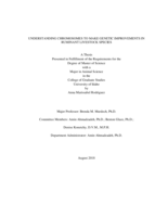 UNDERSTANDING CHROMOSOMES TO MAKE GENETIC IMPROVEMENTS IN RUMINANT LIVESTOCK SPECIES