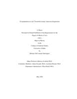 Overpopulation in Late Twentieth-Century American Imagination