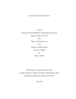 Forest Fungi and their Interactions