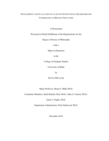 Development and evaluation of an active framework for undergraduate biology instruction
