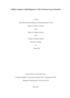 Mobile Computer-Aided Diagnosis (CAD) for Breast Cancer Detection