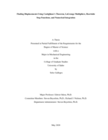 Finding Displacements Using Castigliano’s Theorem, LaGrange Multipliers, Heaviside Step Functions, and Numerical Integration