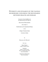 Diversity and dynamics of the vaginal microbiome: exploring the boundaries between health and disease