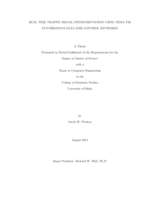 Real Time Traffic Signal Instrumentation Using NEMA TS2 Synchronous Data Link Control Networks
