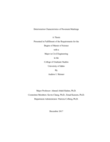 Deterioration Characteristics of Pavement Markings