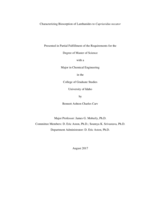 Characterizing Biosorption of Lanthanides to Cupriavidus necator