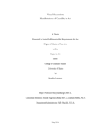 Visual Succession: Manifestations of Causality in Art