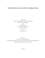 The Full Professor: Stories from the Past, Guiding the Future