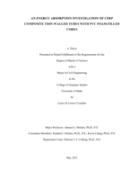 An Energy Absorption Investigation of CFRP Composite Thin-Walled Tubes with PVC Foam-Filled Cores