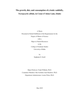 The growth, diet, and consumption of a lentic caddisfly, Nectopsyche albida, in Coeur d’Alene Lake, Idaho