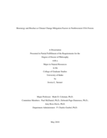 Bioenergy and Biochar as Climate Change Mitigation Factors in Northwestern USA Forests