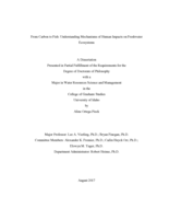 From Carbon to Fish: Understanding Mechanisms of Human Impacts on Freshwater Ecosystems
