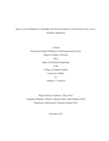 Space Vector Modulation of a Brushless DC Motor and Resolver Position Sensor for a Force-Feedback Application