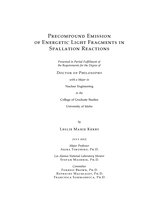 Precompound Emission of Energetic Light Fragments in Spallation Reactions
