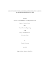 GRID-CONNECTED IN-STREAM HYDROELECTRIC GENERATION BASED ON THE DOUBLY FED INDUCTION MACHINE