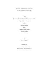 Societal Resilience to Flooding: A Case Study of Seattle