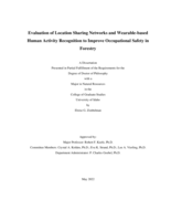 Evaluation of location sharing networks and wearable-based human activity recognition to improve occupational safety in forestry