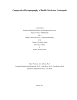 Comparative Phylogeography of Pacific Northwest Gastropods