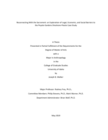 Reconnecting With the Sacrament: an Exploration of Legal, Economic, and Social Barriers to the Peyote Gardens Shoshone-Paiute Case Study