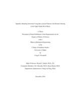 Spatially Modeling Snowmelt Using Intra-Annual Patterns with Remote Sensing in the Upper Snake River Basin