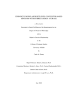 ENHANCED MODULAR MULTILEVEL CONVERTER-BASED STATCOM WITH HYBRID ENERGY STORAGE