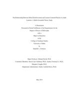 The Relationship Between Moral Reinforcement and Learner-Centered Practice in Adult Learners: A Multi-Grounded Theory Study